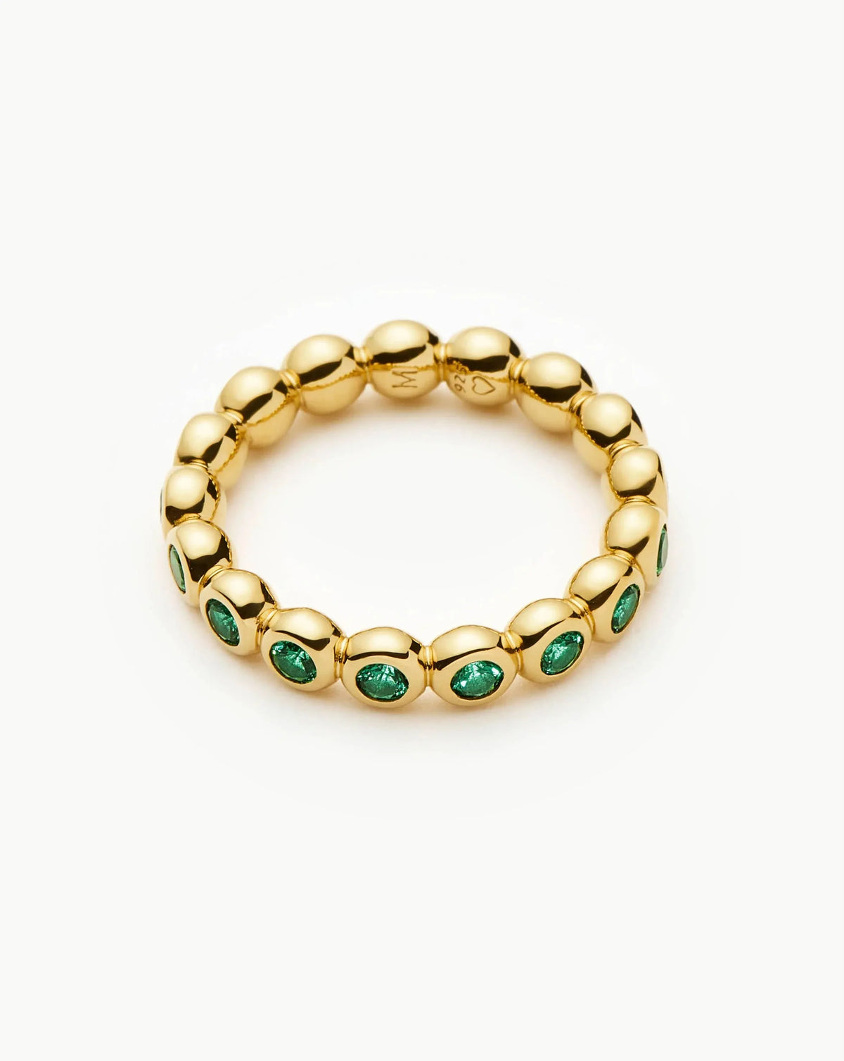Tennis Eternity Stacking Ring Ring