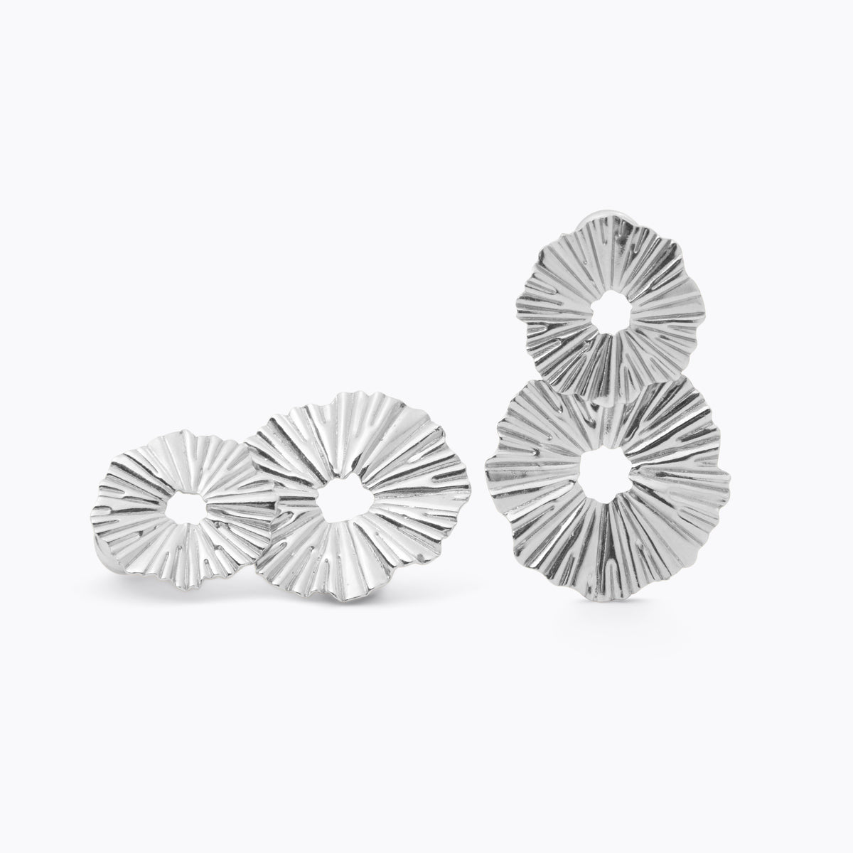 VASSIA EARRINGS RHODIUM Ørepynt