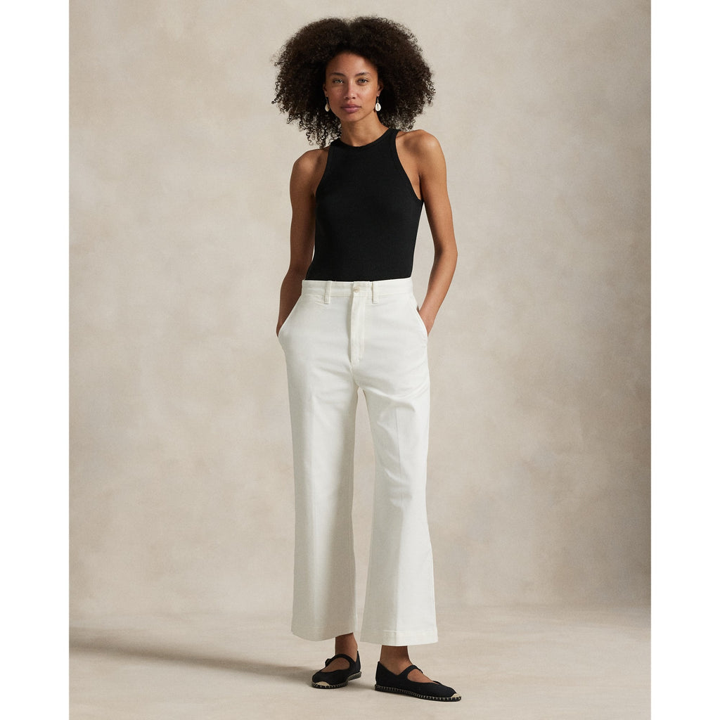 WD LG CHINO-CROPPED-FLAT FRONT Bukse